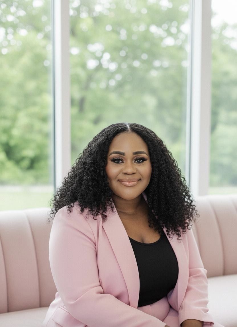Maryann Chitseko in a pink blazer